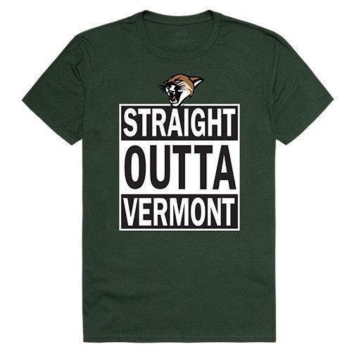 University Of Vermont Catamounts NCAA Straight Outta T-Shirt-Campus-Wardrobe