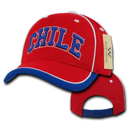 W Republic Country Logo Tournament Jersey 6 Panel Constructed Baseball Caps Hats-Campus-Wardrobe