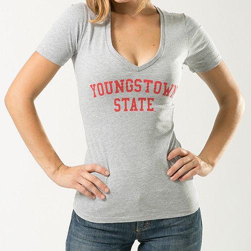 Youngstown State University NCAA Game Day W Republic Womens Tee T-Shirt-Campus-Wardrobe